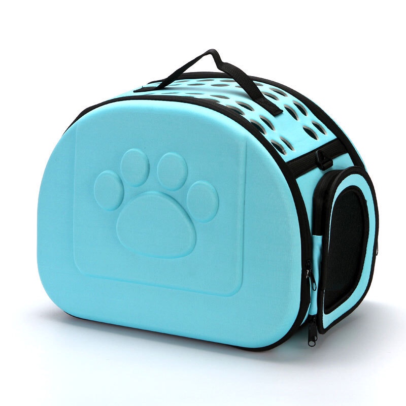 纯色EVA宠物包便携式外出包猫包折叠宠物包狗窝太空舱宠物背包详情图3
