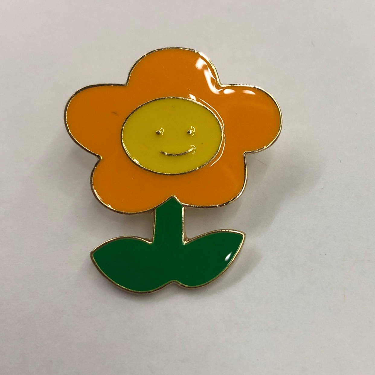 合金饰品胸针徽章可爱彩色花朵胸针