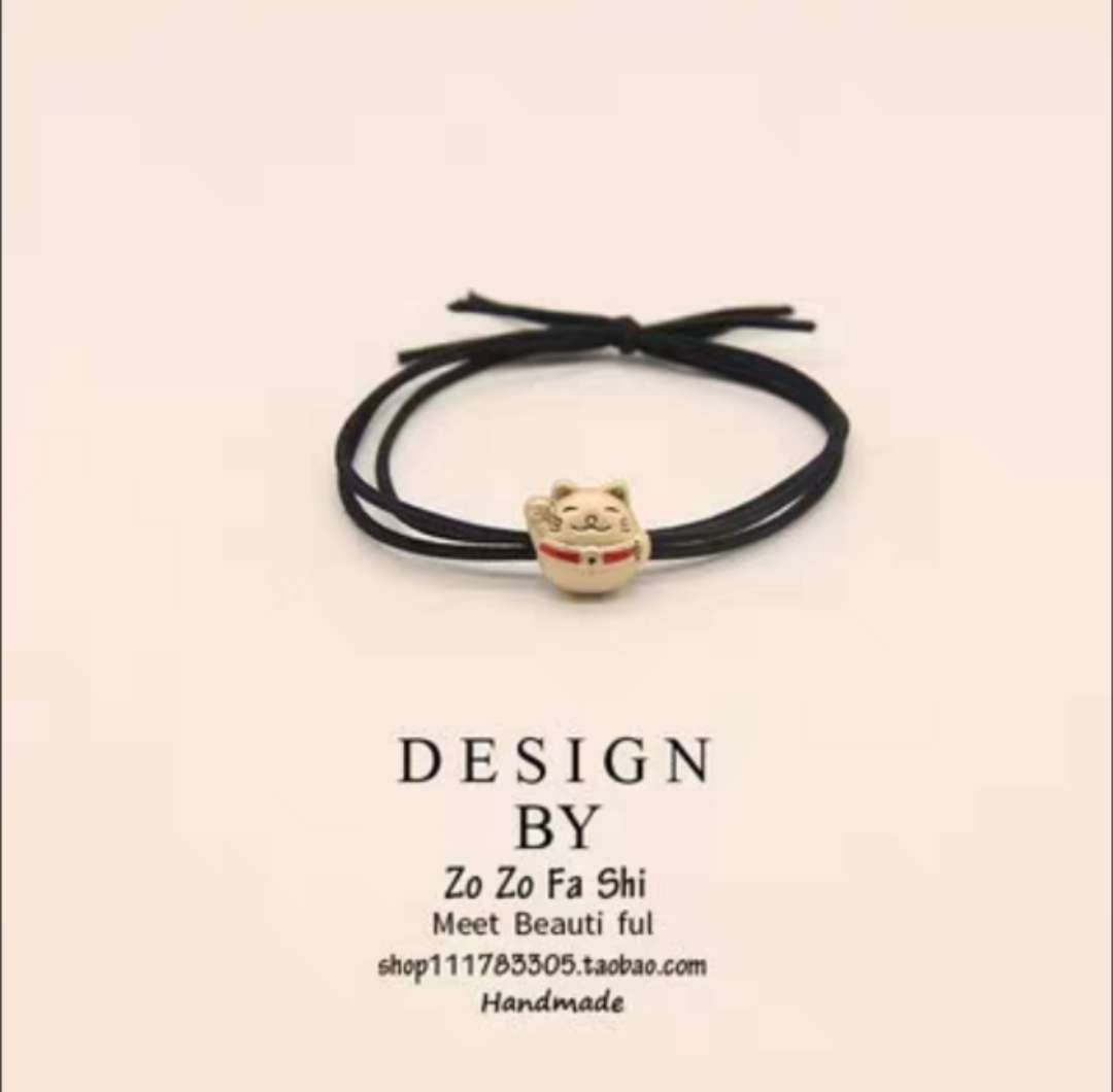 Little ancestors, couple headbands, boyfriend couple wrists, piggy headbands, boyfriend's rubber band, token of love, alloy xu Xu Application Scenario