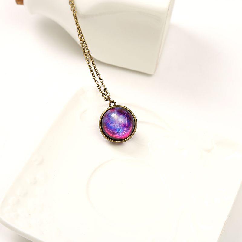 Glass texture necklace Specification image