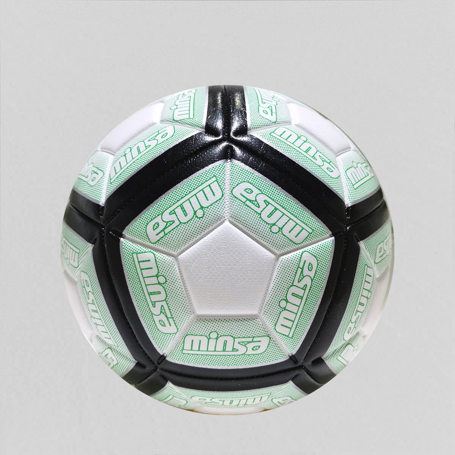 Yiwu Football Factory Direct Sales Minsa Standard No. 5 Tpe Machine Stitched Football Adult Students Training Sports Goods School Game Ball Feet Feel Comfortable Wear Resistant Pressure Can Be Customized Logo Item Picture