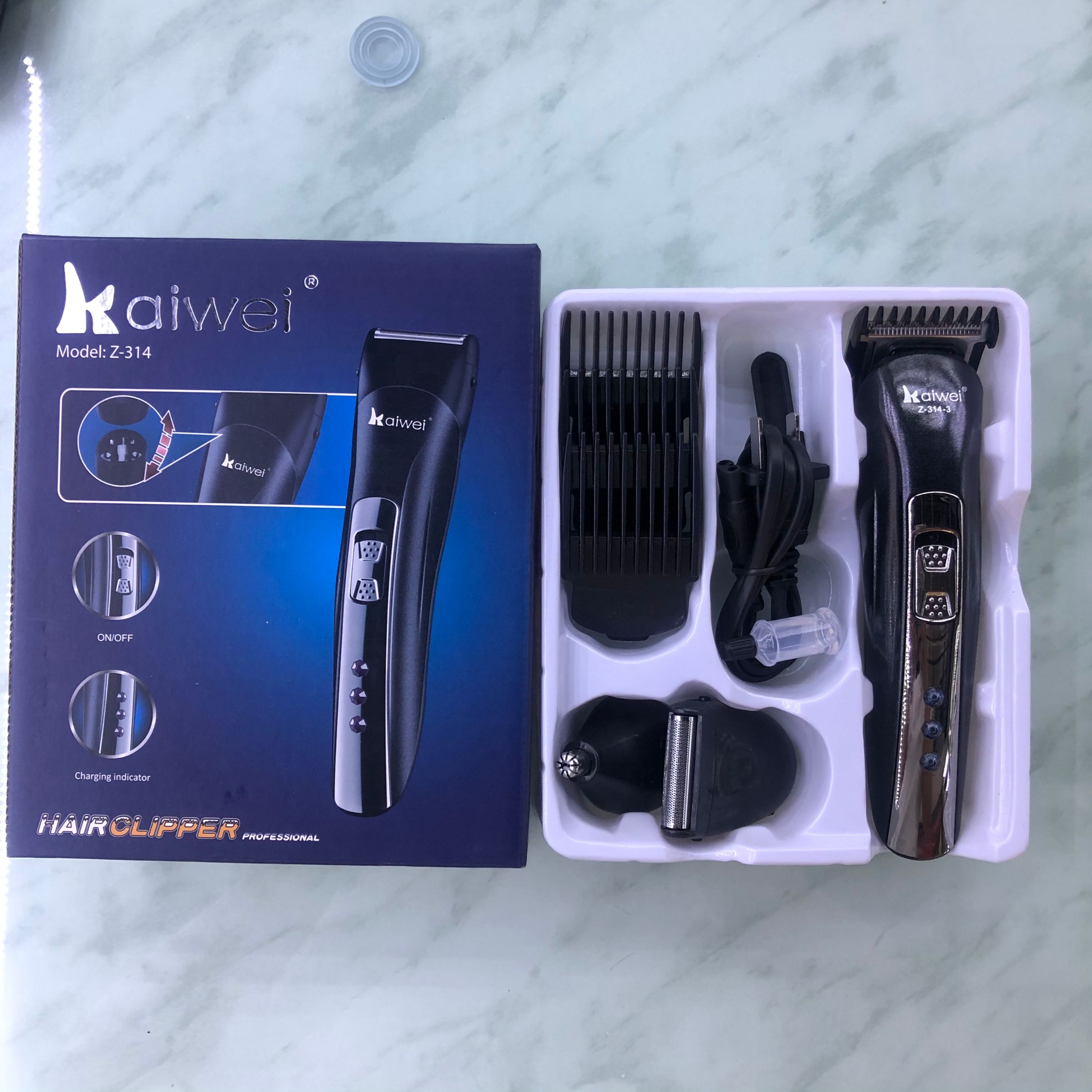 Kaiwei Z-314 three-in-one razor