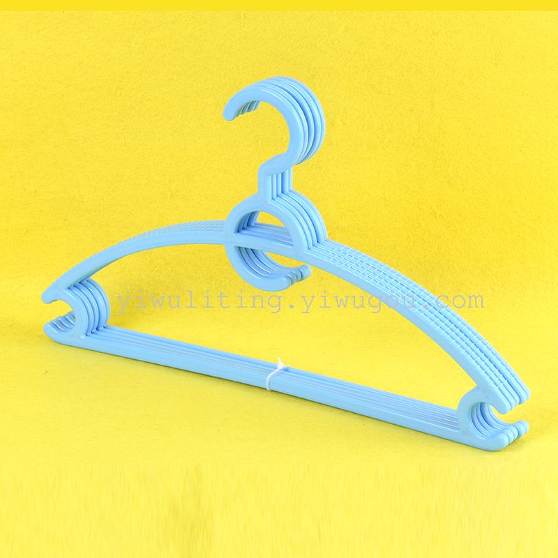 义乌好货 防滑防风防掉落衣架 塑料衣架干湿两用衣架详情图1