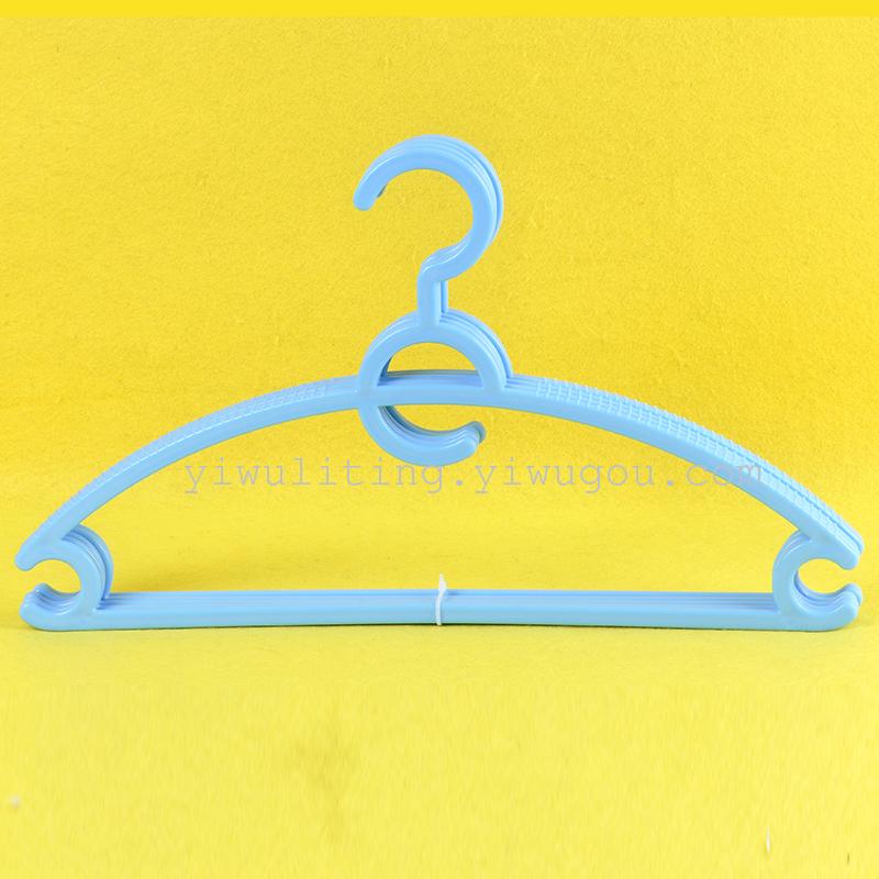义乌好货 防滑防风防掉落衣架 塑料衣架干湿两用衣架产品图