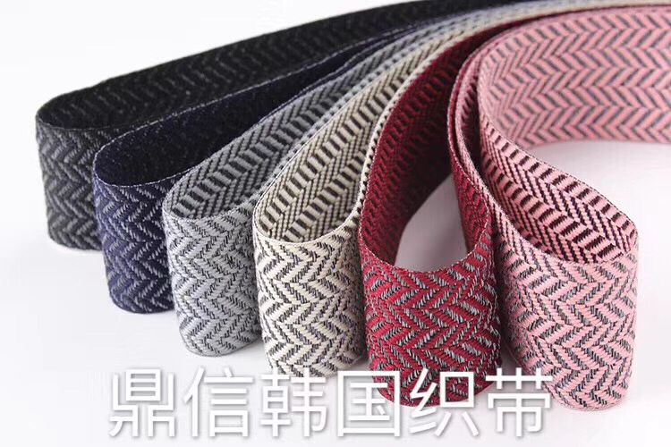 Korean premium V-shaped black onion fabric lace ribbon factory direct sales for export 100Y Application Scenario