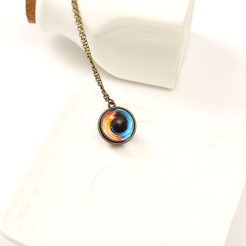 Glass texture necklace details Picture