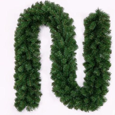 Yiyang Christmas Craft 2.7-meter-long rattan, 230 heads, 24 centimeters in diameter, 200 heads in total details Picture