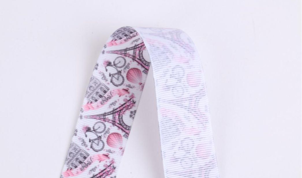 Thermal Transfer Printing Ribbon Rainbow Rib Ribbon Accessories 2.5Cm Application Scenario