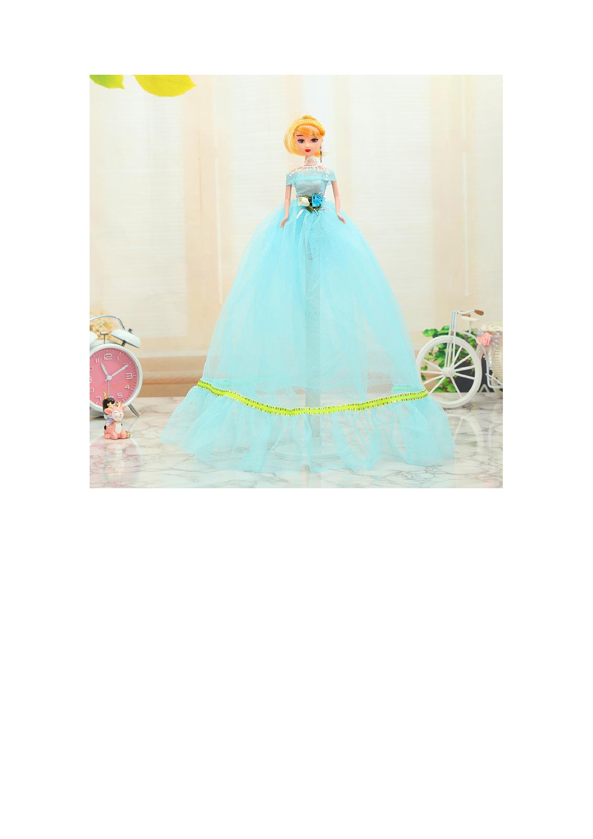 Factory direct sales of 11-inch 50-centimeter wedding dresses, princess Barbie dolls, creative decorative items, children's toys, princess dolls, gift wholesale, keychains, pendants, ground promotion detail image 7