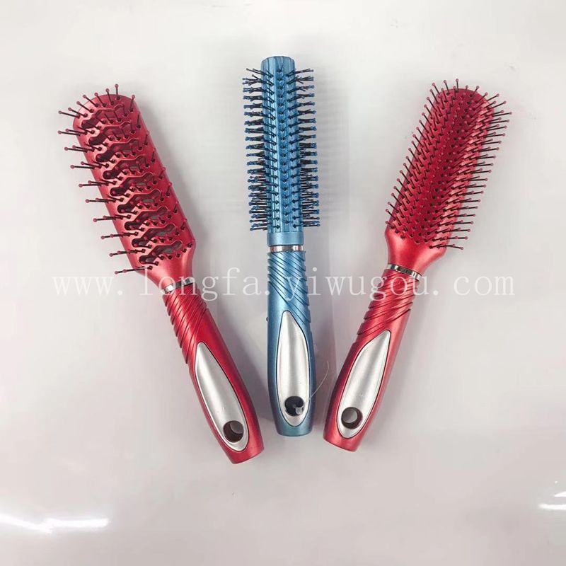 Long hair Vanessa spot manufacturers direct regular roll comb ribs comb hair comb massage comb thumbnail