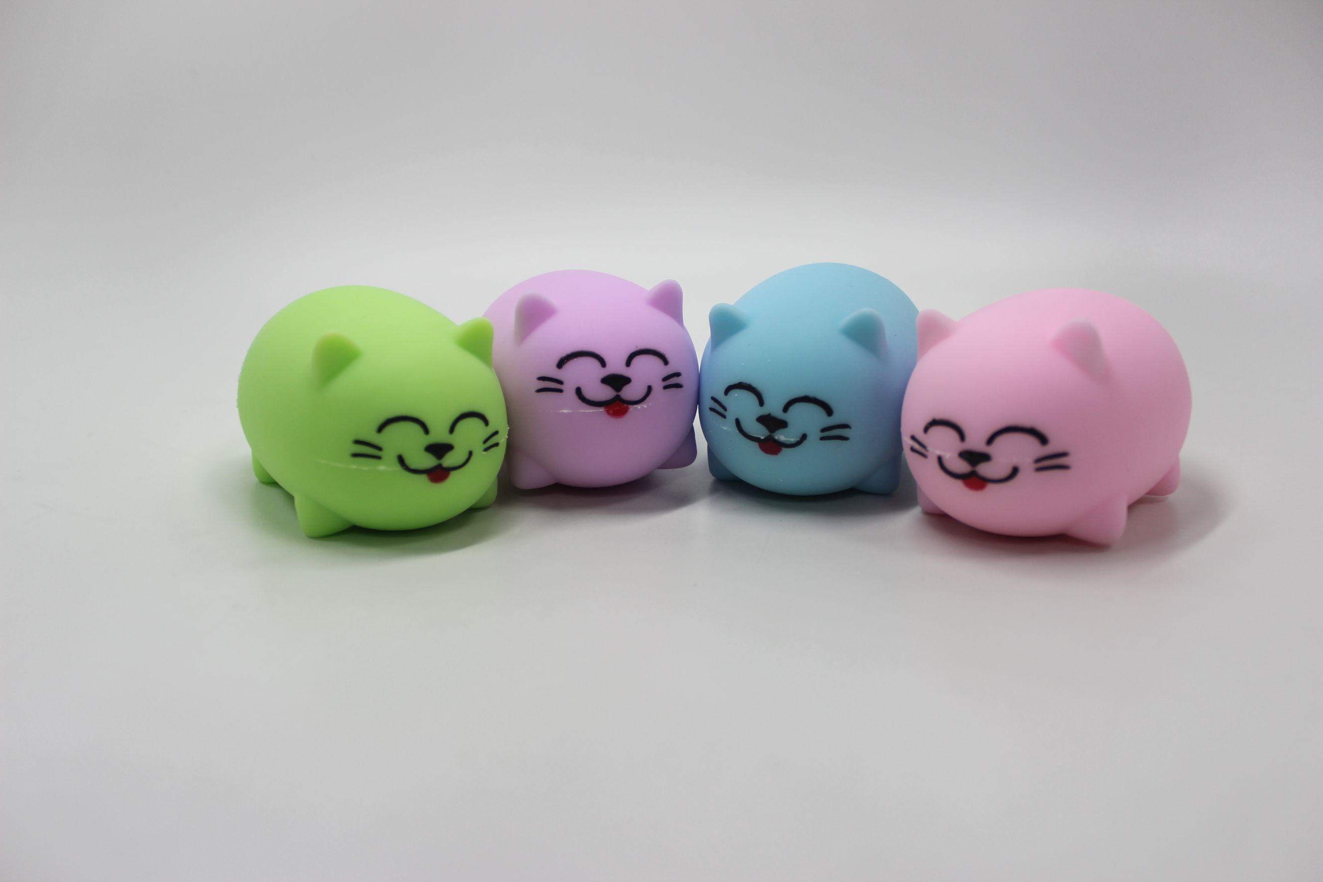 Manufacturers direct TPR fat cat PVA pressure relief toys thumbnail