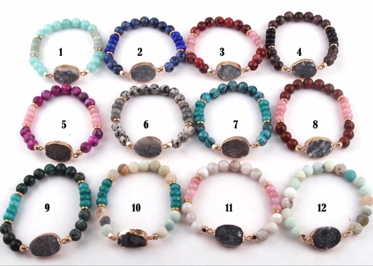 The new natural stone bracelet 0010