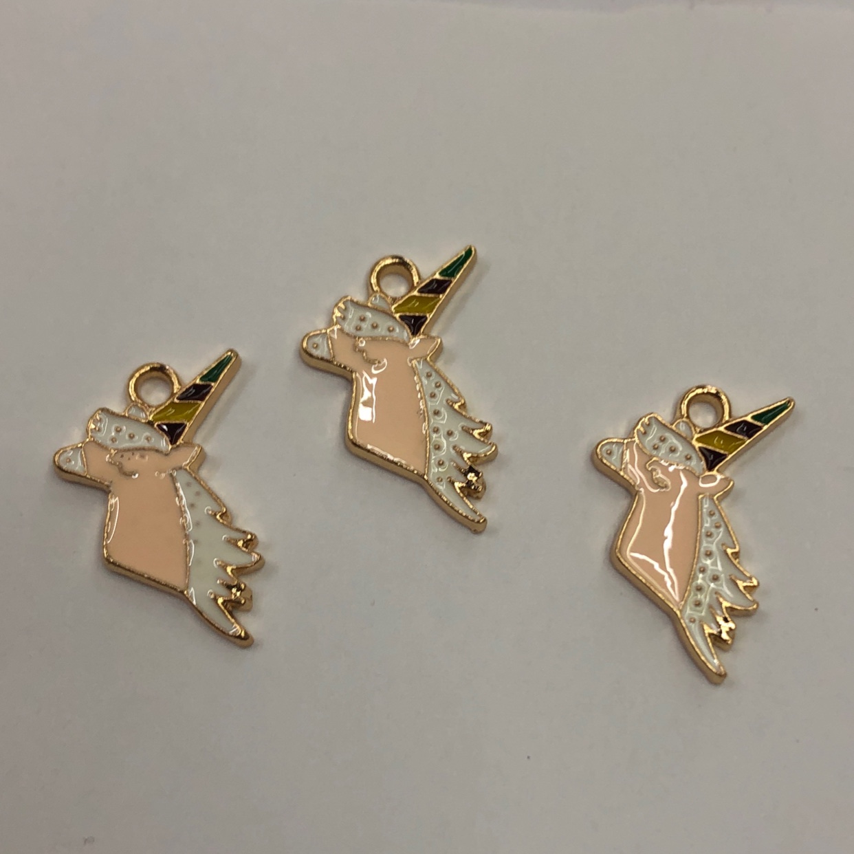 合金饰品配件独角兽小挂件项链手链等配件