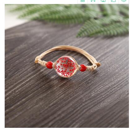 Dried flower bracelet thumbnail