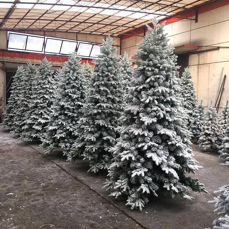 Yiyang Christmas Craft 1.5-meter PE mixed plant velvet tree. 350-head single package Specification image
