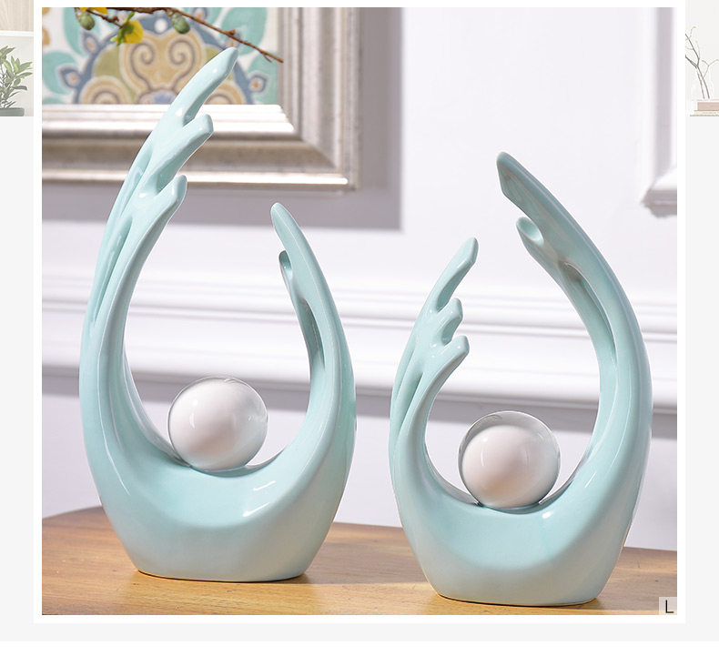 Wine cabinet decorative items, home furnishings, living room TV cabinet, creative, modern and simple home decoration, family interior