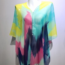 Beach towel shawl chiffon scarf scarf