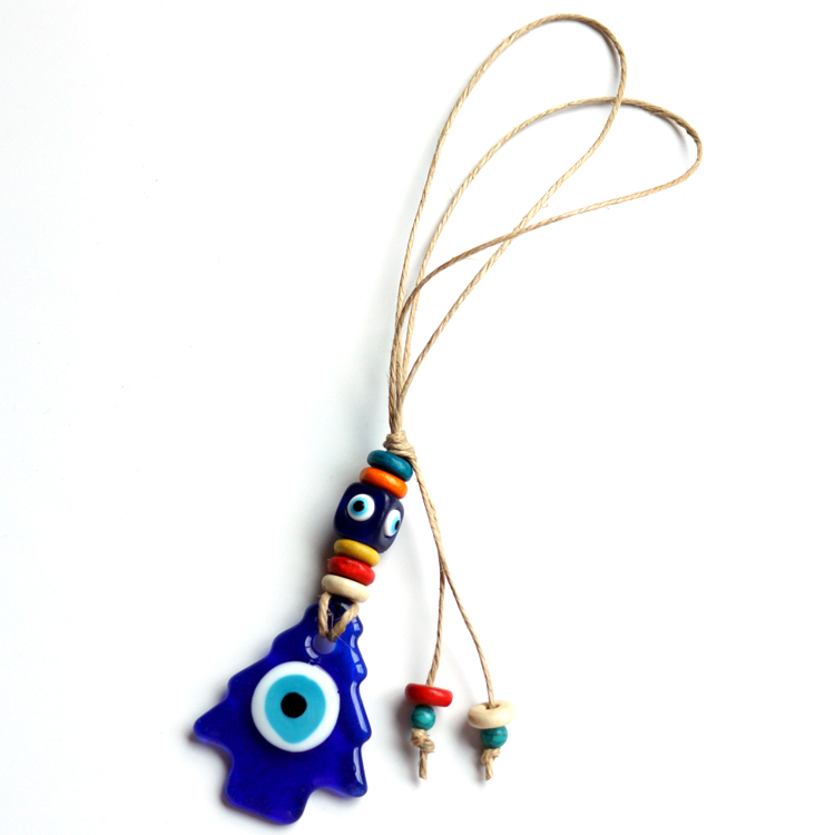 EVILEYES blue eye glass pendants and hemp rope pendants from Turkey are in stock and can be customized. SIYAO from Yiwu is in stock and can be ordered pic 4