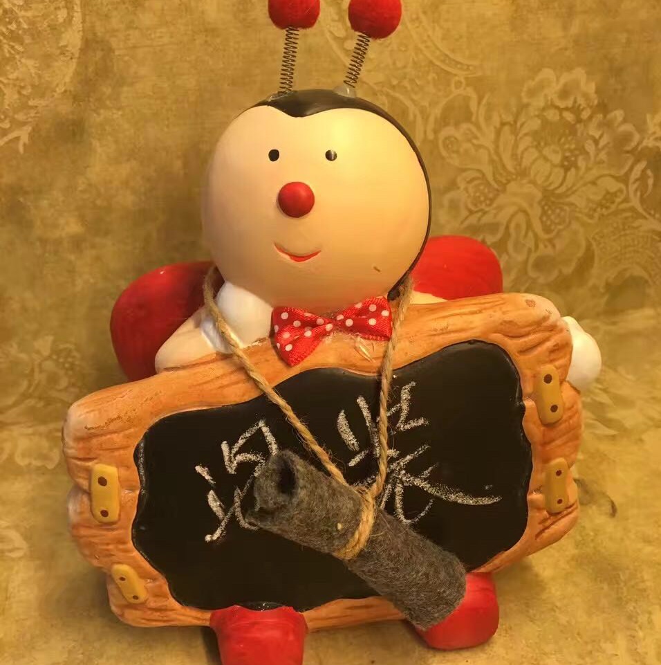 存钱款➕小黑板材料～手工制品家居摆件装饰工艺品