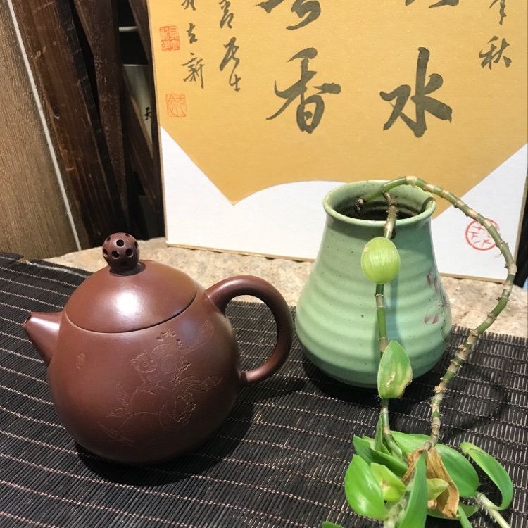 200ml紫砂器皿宜兴紫砂壶收藏品紫砂器具范君华大师手工制作紫砂壶详情图6