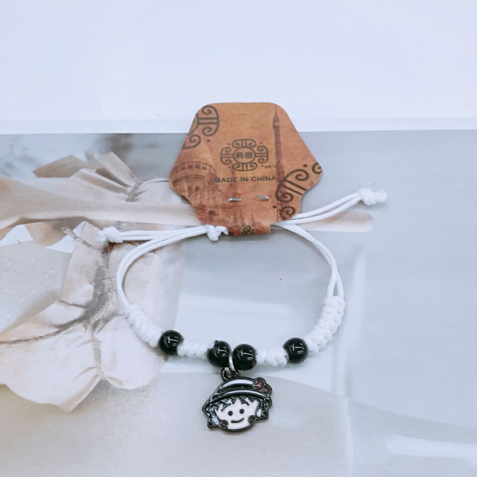 Bracelet female students Korean couple bracelet couple key lock junior high school students simple bestie bracelet Specification drawing