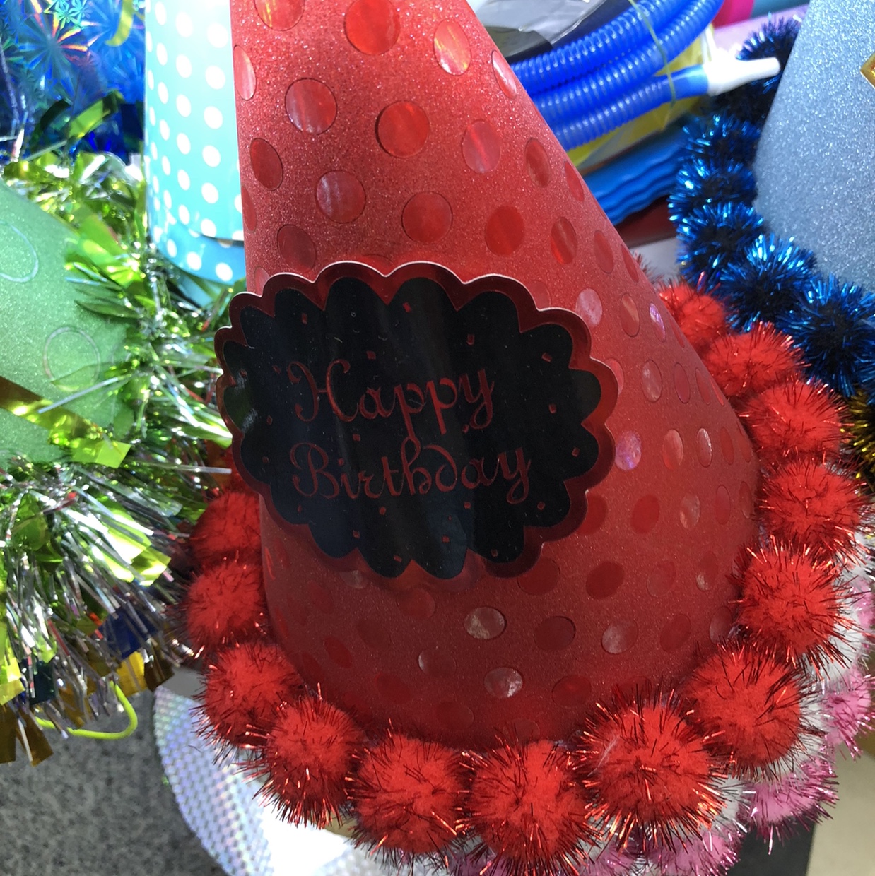 派对帽子，颜色5色可混