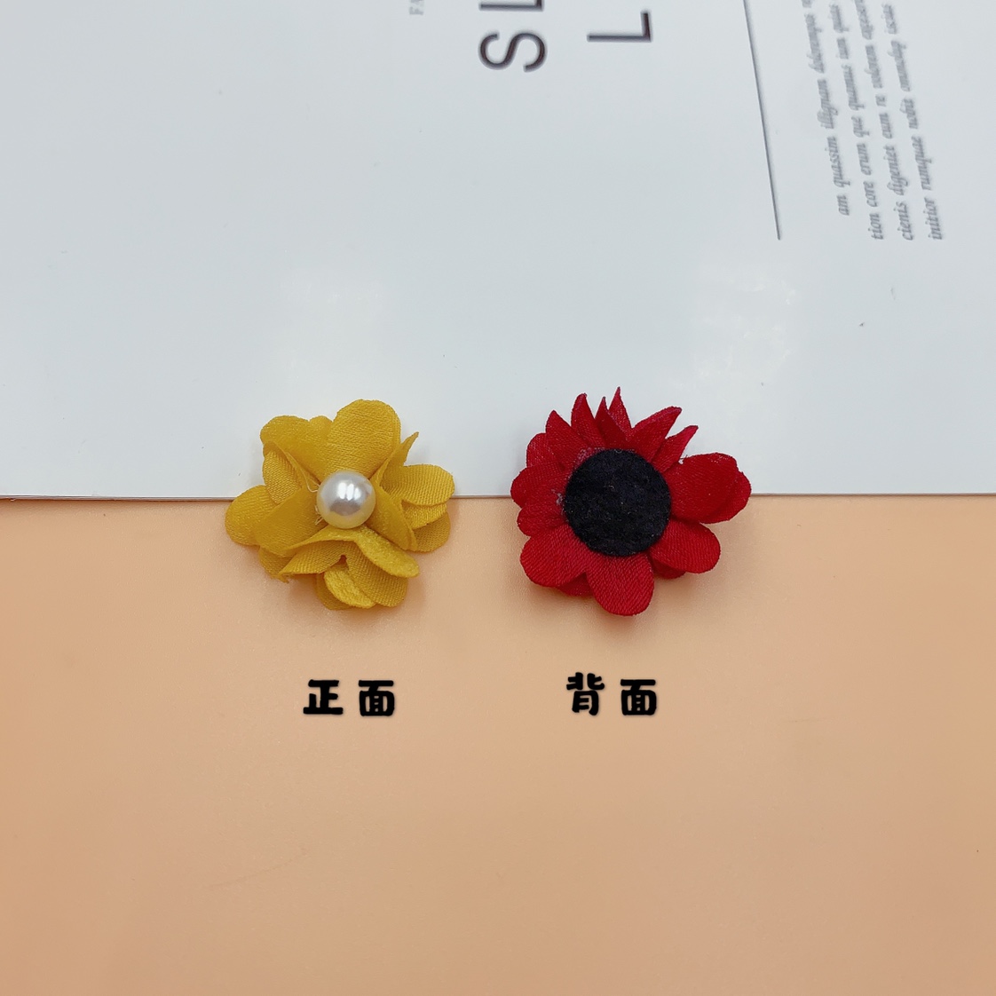 Korean pearl floret DIY earrings fascinator home textile accessories thumbnail