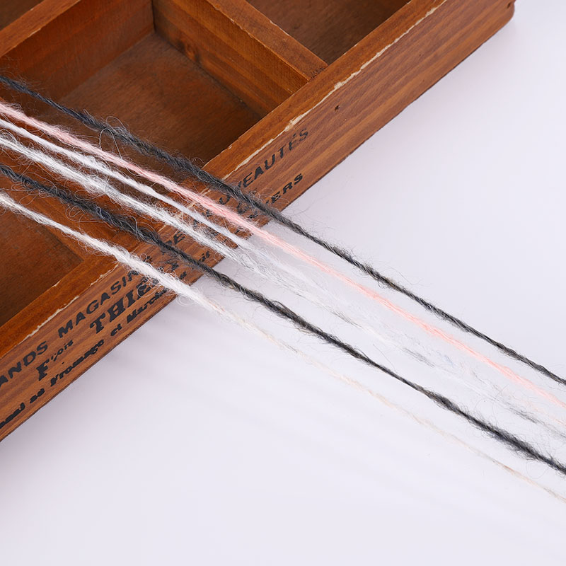 2.8支阳毛喷毛纱细节图