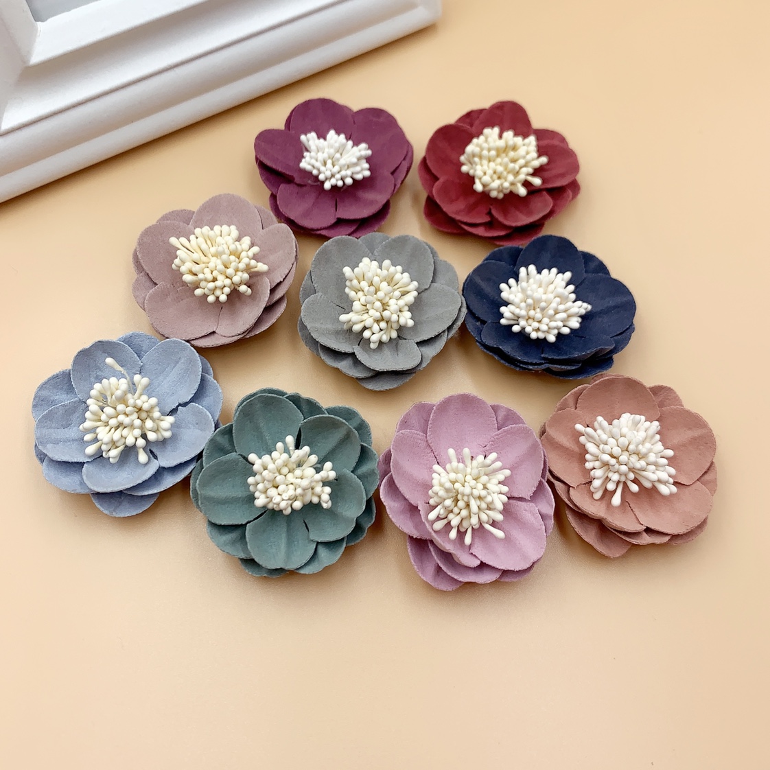 Environmentally friendly flower heart shaped lotus DIY handmade flowers