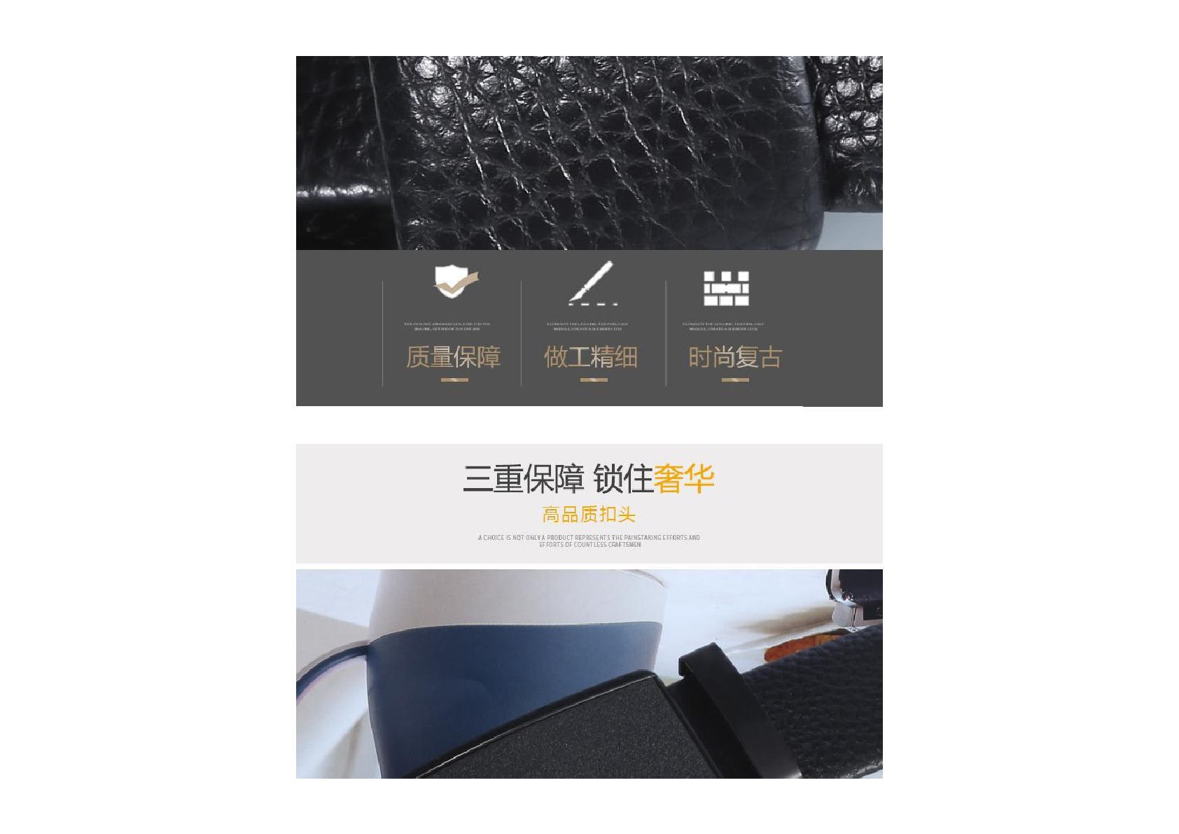 Factory direct sales of men's casual belts with lychee pattern automatic buckle, popular gifts at street stalls, wholesale of belts in stock detail image 14