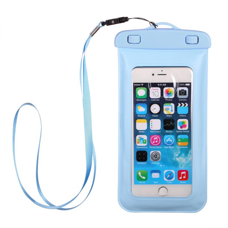 新款海绵漂浮指纹解锁手机防水袋优质防水袋防水用具详情图3