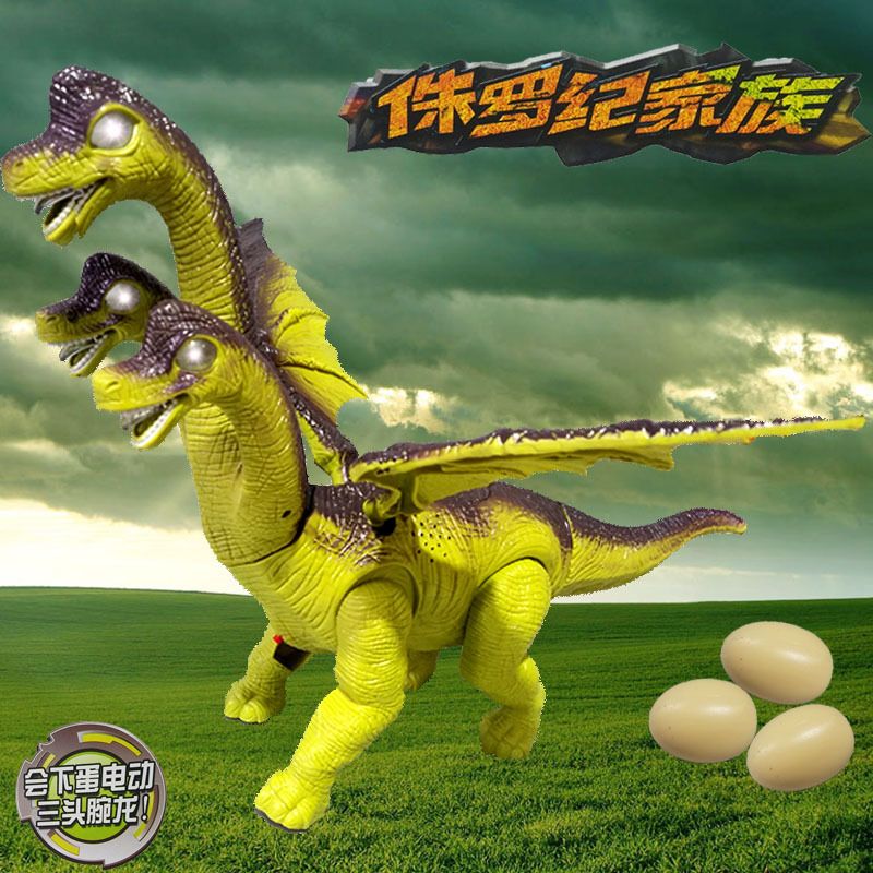 DINOSAUR TOYS 恐龙玩具 三头恐龙 三头生蛋恐龙玩具详情图2