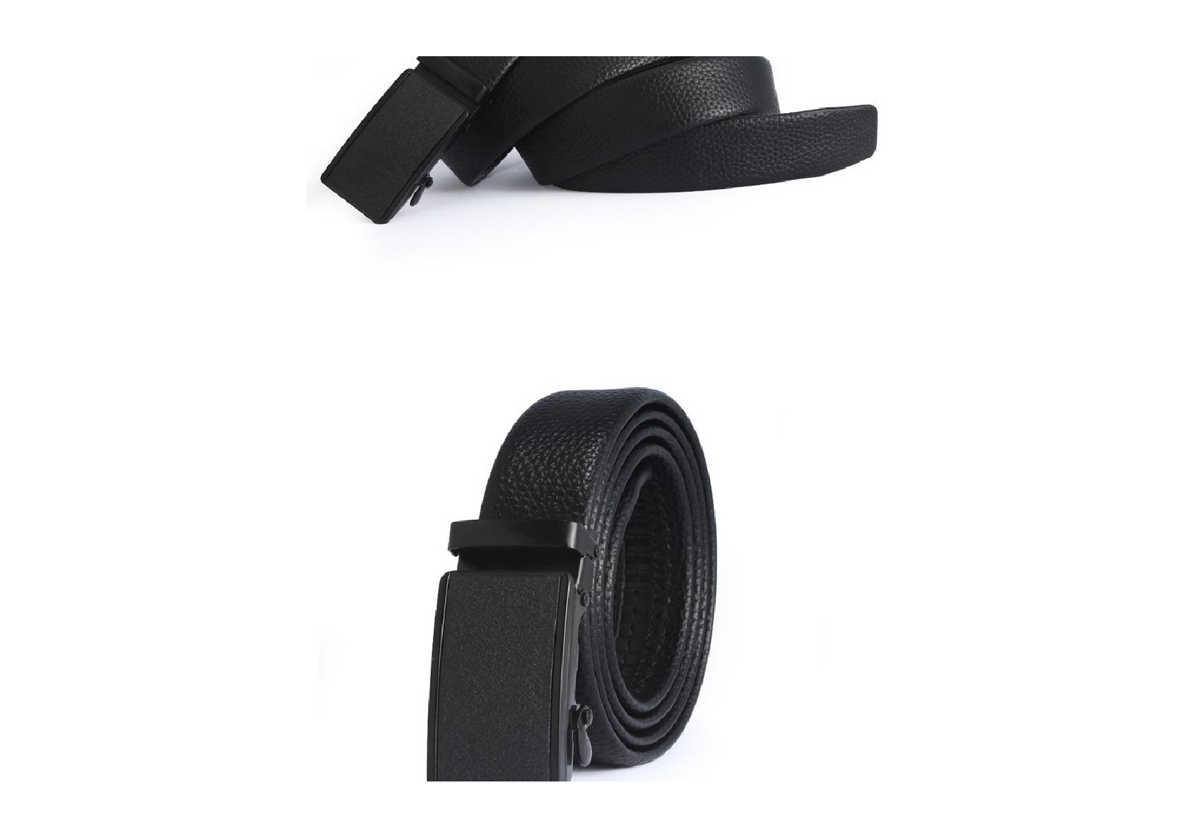 Factory direct sales of men's casual belts with lychee pattern automatic buckle, popular gifts at street stalls, wholesale of belts in stock detail image 19