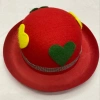 Sunflower Clown Lincoln round hat Item Picture