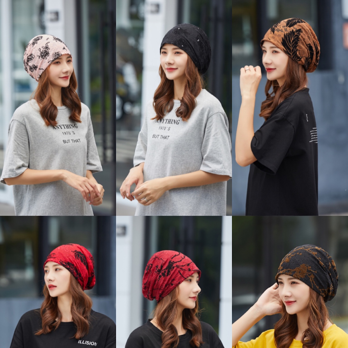 Headscarf hat, maternity hat, air conditioner hat undefined