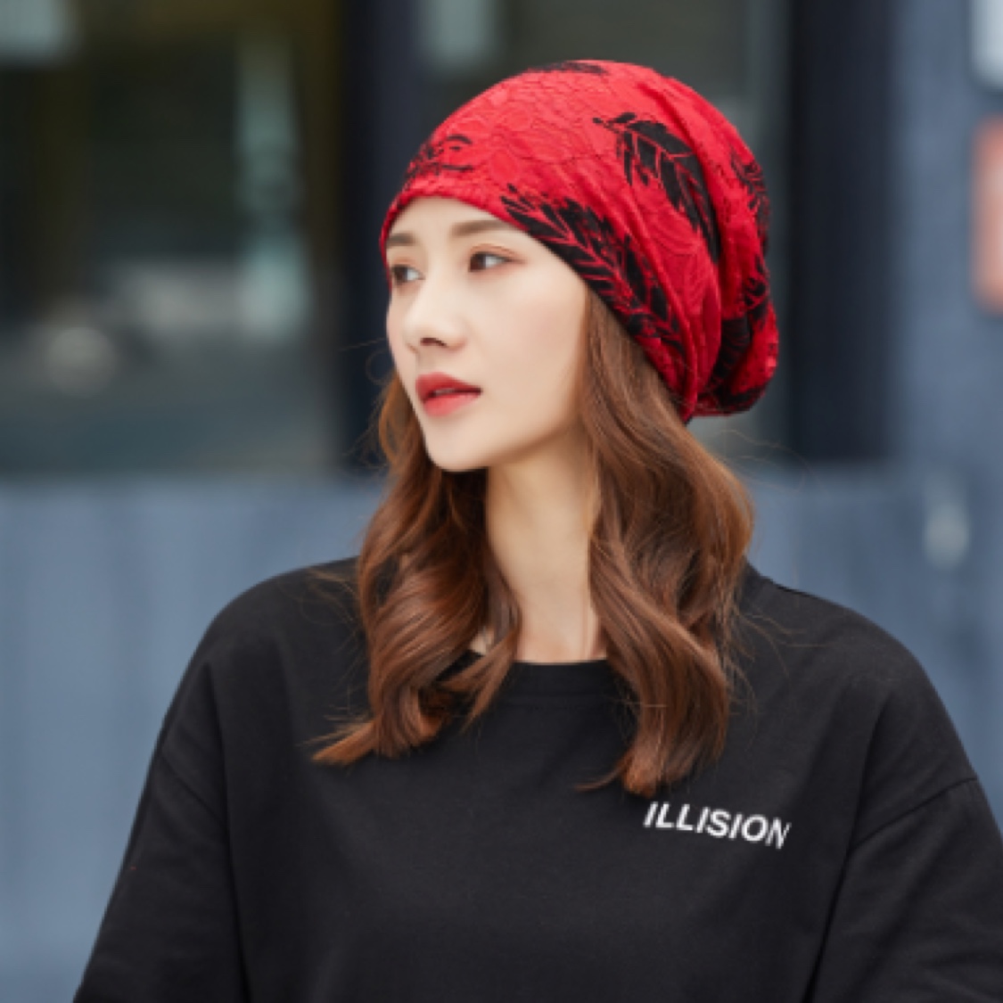 Headscarf hat, maternity hat, air conditioner hat undefined