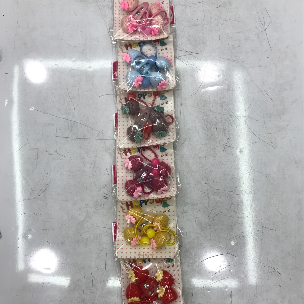 来来饰品3个BB夹+12起小饰品批發百货 两元店货源 小商品