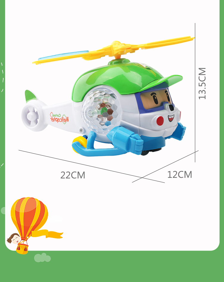 HELICOPTER TOYS 电动直升机玩具 发光玩具 电动玩具详情图7