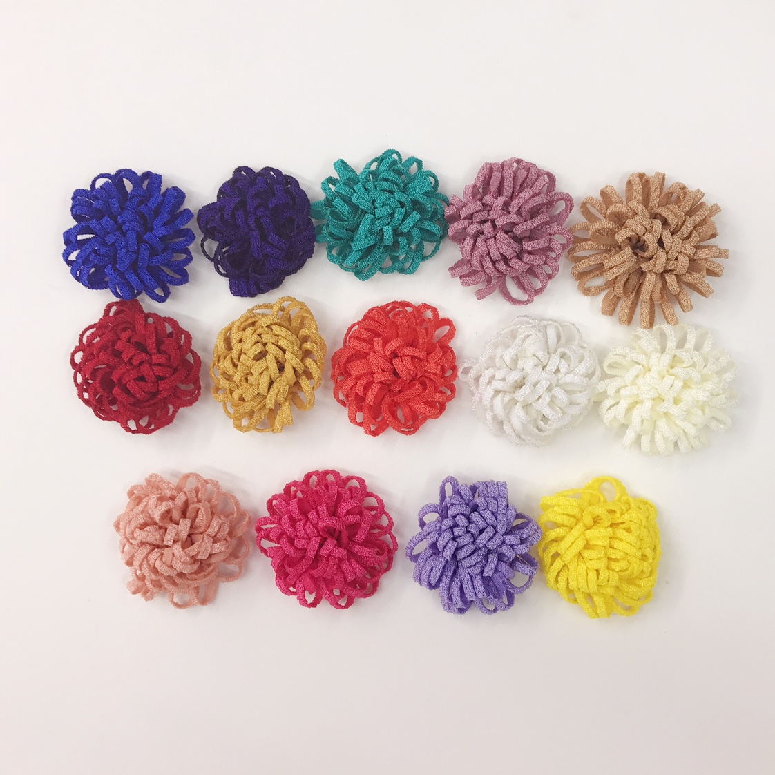 Shredded radish handmade flowers