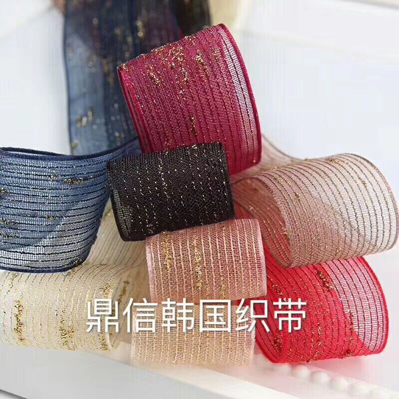 Direct sales from the manufacturer of high-quality MD03 and MD04 fabric lace ribbons from South Korea, with an export volume of 100Y undefined