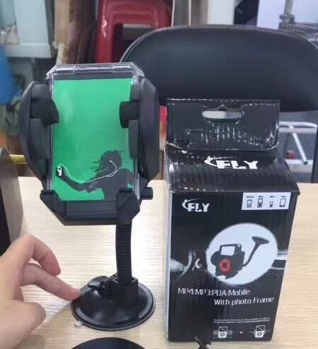 汽车车载吸盘360度软管fly美女手机支架爆款厂家直销详情图2