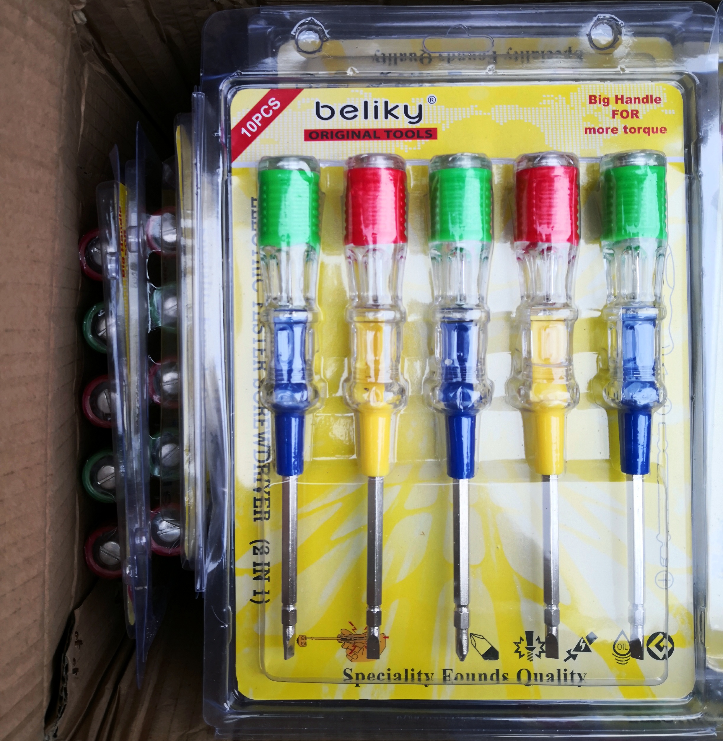 beliky两用电笔10PC十字一字换头螺丝刀详情4