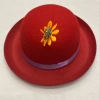 Sunflower Clown Lincoln round hat details Picture