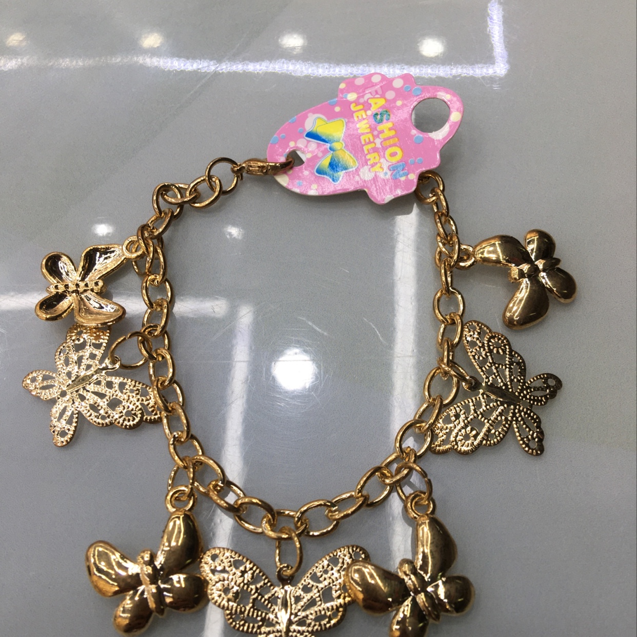 Korean fashion chain a variety of butterfly bracelet combination thumbnail