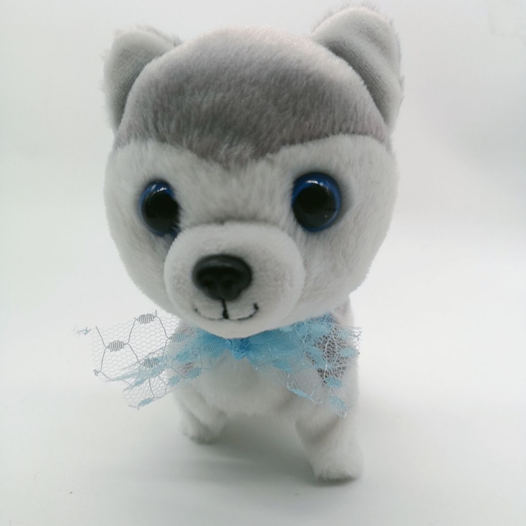 Yiwu manufacturer customizes children's electric plush toys, simulated music puppies that can bark and walk, electronic pets Item Picture