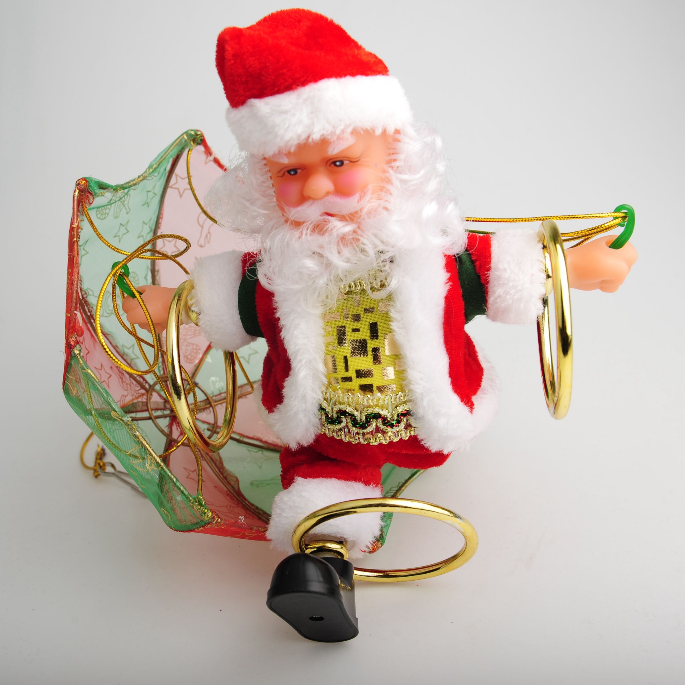 Dancing Santa Claus, Christmas tree, Christmas gifts, toy Christmas, plush Christmas
