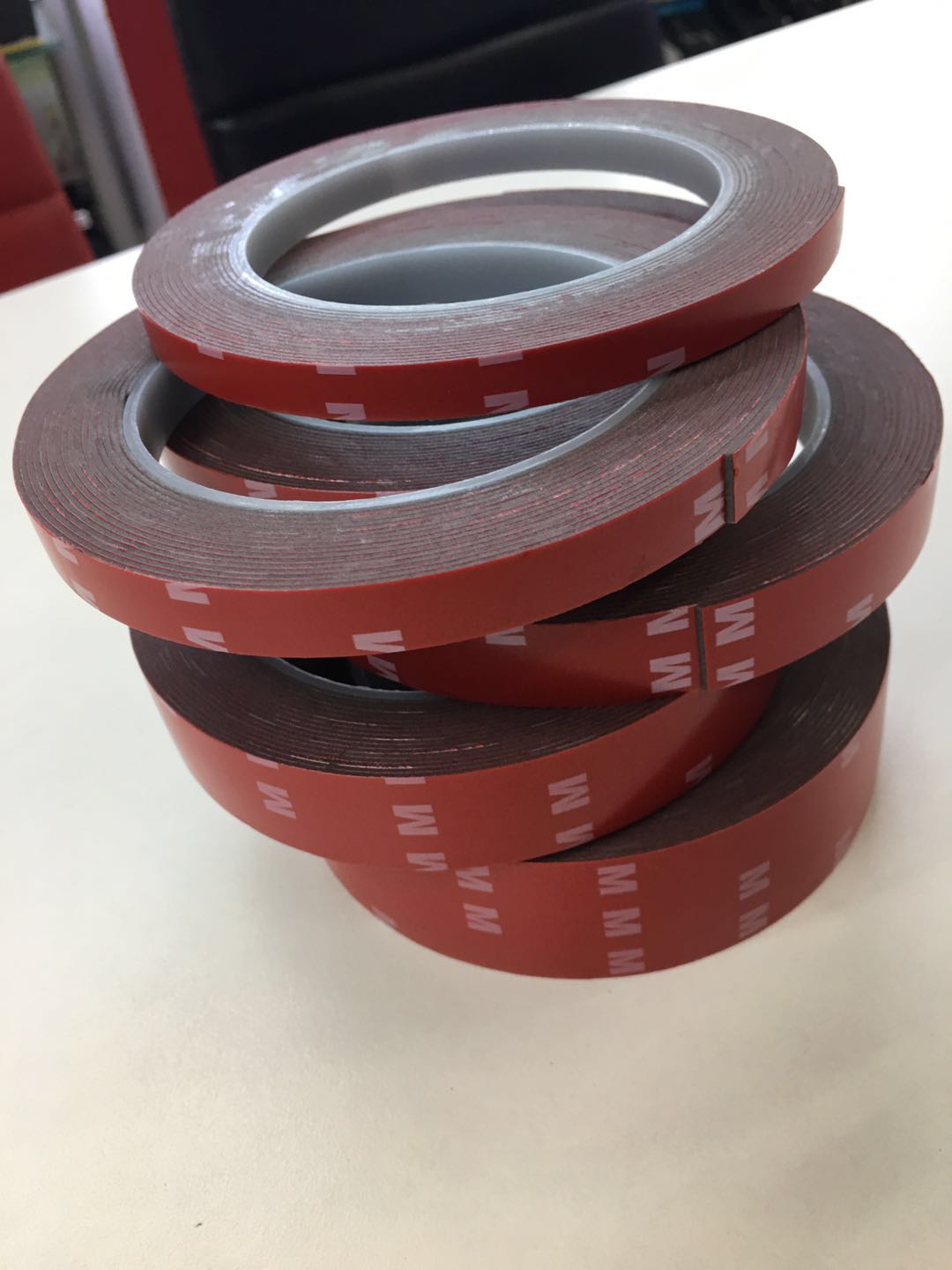 WWW膜泡沫透双面胶LED灯条胶带详情图6