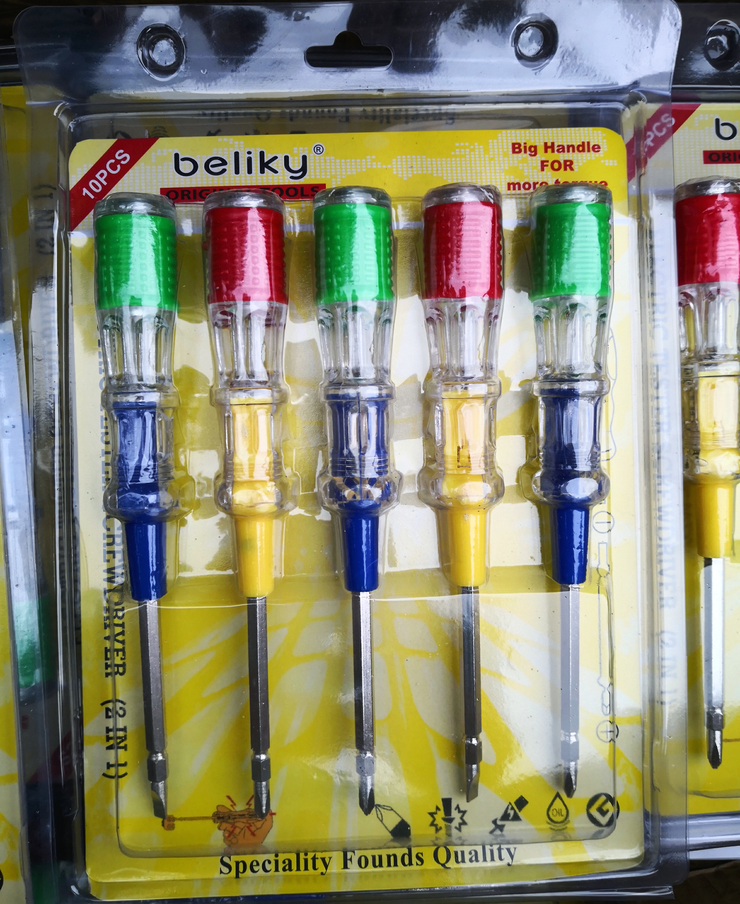 beliky两用电笔10PC十字一字换头螺丝刀详情3
