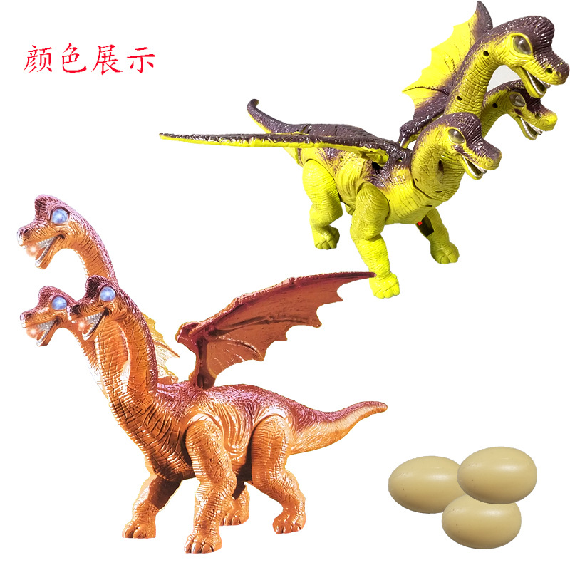 DINOSAUR TOYS 恐龙玩具 三头恐龙 三头生蛋恐龙玩具详情图3