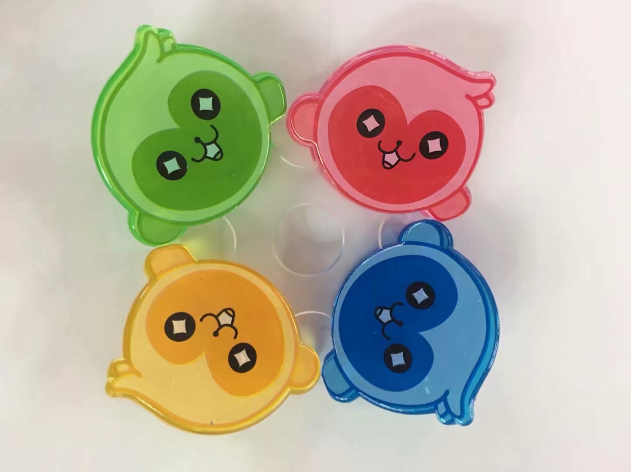 卡通夹子小花猴